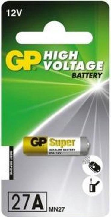 Actual product image GP Batteries GP Super Alkaline (1 pcs., A27, 20 mAh)