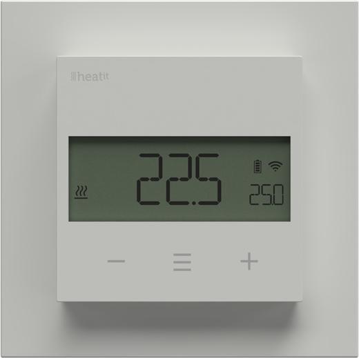 Produktbild Heatit Z-Temp3 Batteriebetriebenes Thermostat 800er Serie (Weiss RAL 9003)