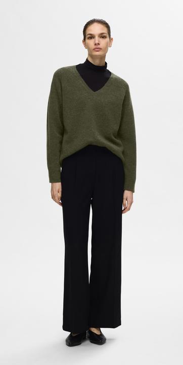 Produktbild Selected Femme V-Ausschnitt Strickpullover (XL)