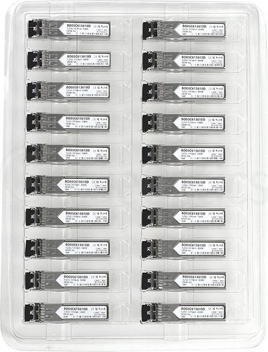 Actual product image BlueOptics Avago AFBR-57R5AEZ compatible SFP BO05F856S5D
