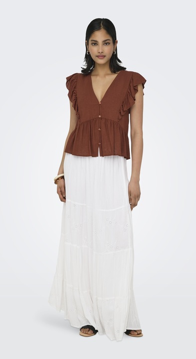 Image du produit Only Normal geschnitten V-Ausschnitt Top Top (XL)