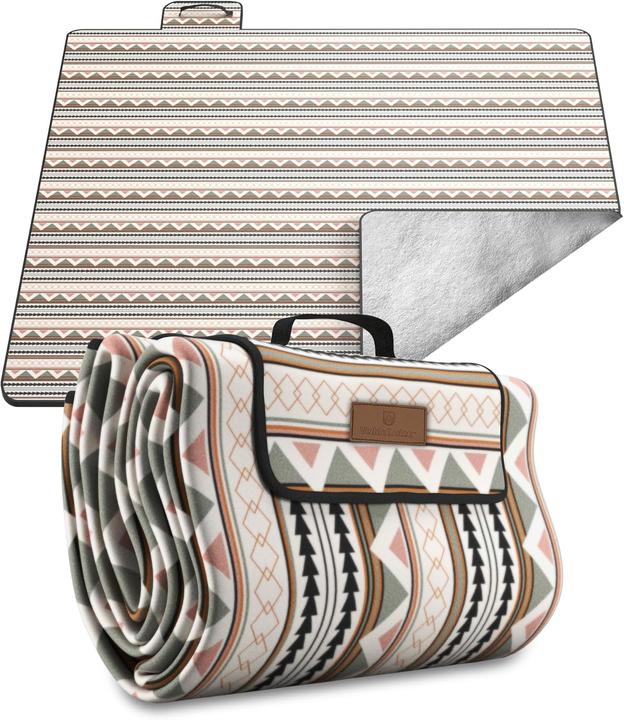 Veddelholzer Boho Picknickdecke XXL wasserdicht & sandfest