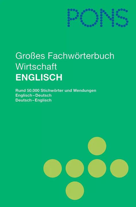 Produktbild Grosses Fachwörterbuch Wirtschaft. Englisch - Deutsch / Deutsch - Englisch (Deutsch, 2005)