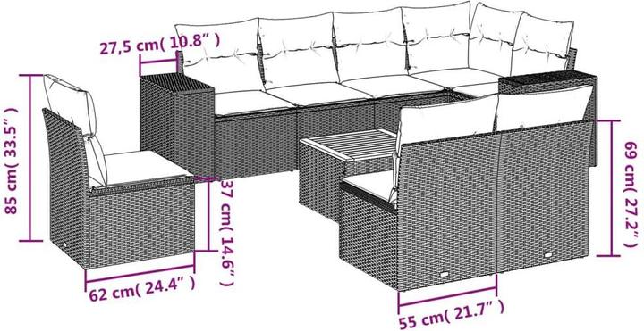 Produktbild vidaXL Jazmine
