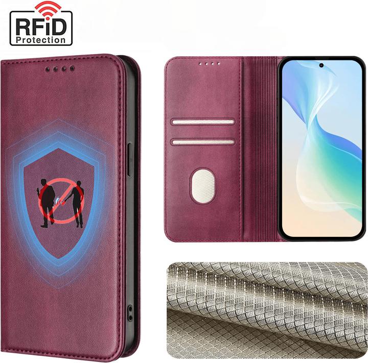 Actual product image Cover-Discount Xiaomi 17 - Vintage Flip Case (Xiaomi 17)