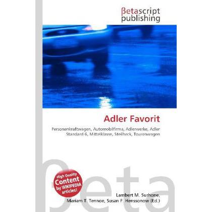 Adler Favorit, Ratgeber