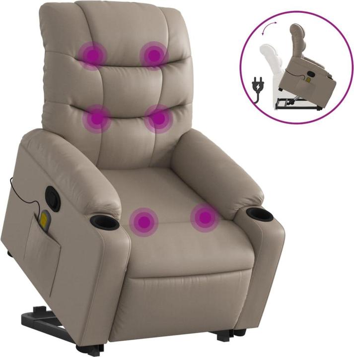 Produktbild vidaXL Massagesessel mit Aufstehhilfe