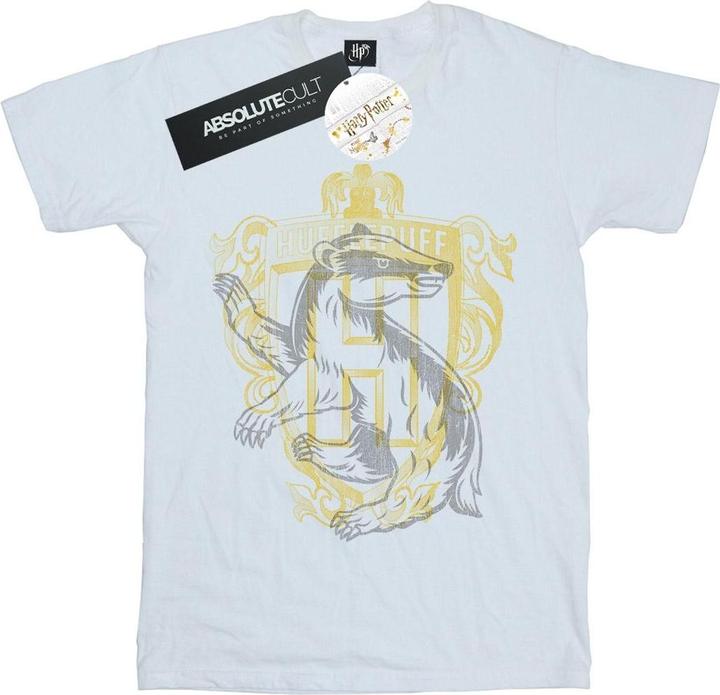 Immagine prodotto Hufflepuff Badger Crest Maglietta Uomo (L)