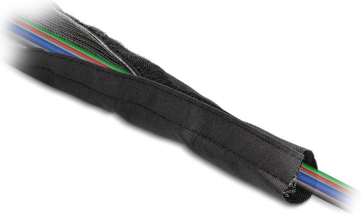 Immagine prodotto Delock Guaina schermante intrecciata EMC con chiusura a velcro (Tubo cavi, 100 cm)