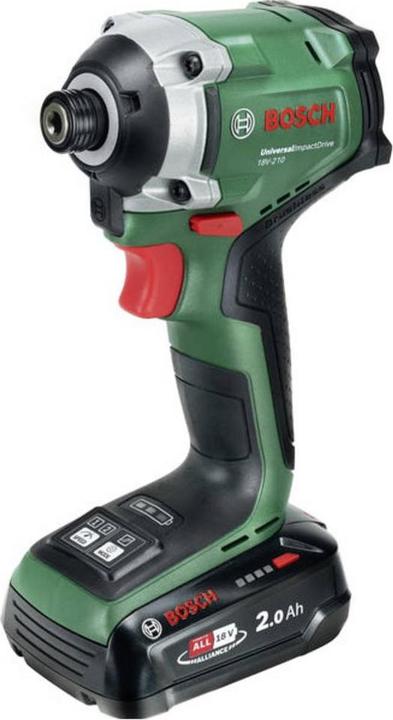 Produktbild Bosch Home & Garden Schlagschrauber UID 18V-210, 1 x Akku PBA 18V 2.0Ah, Handwerkerkoffer