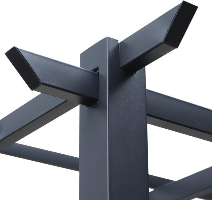 Immagine prodotto Swisshandel24 stabiler Rosenpavillon als Rankhilfe wetterfest Metall schwarz 2,97x2,95x2,3m (297 cm, 295 cm)