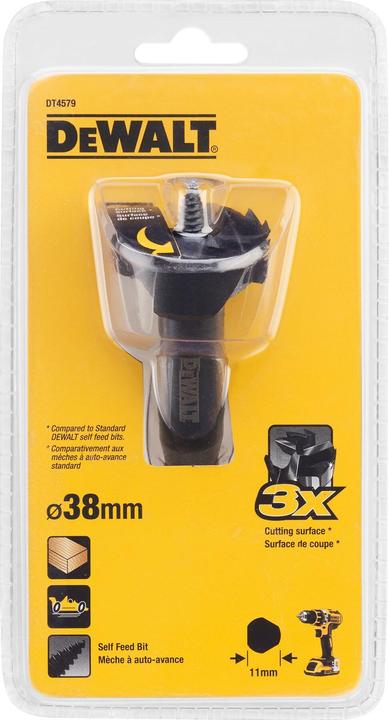 Immagine prodotto DeWalt Trapano rapido per legno (38 millimetri)