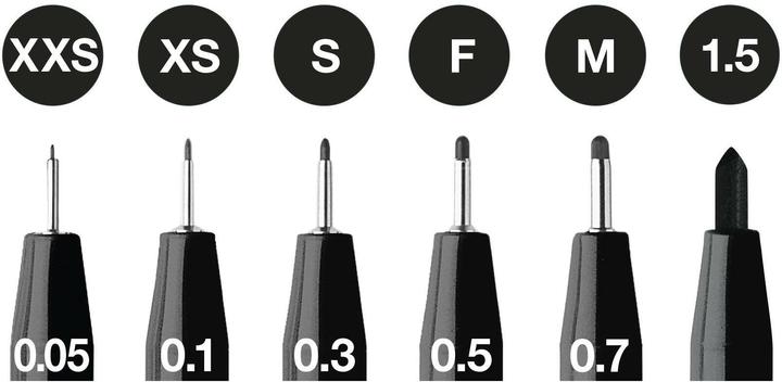 Image du produit Faber-Castell Feutre (Noir, 6 x)