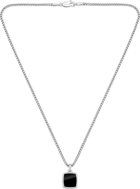 Immagine prodotto Hugo Boss Collana fashion in acciaio con onice Odell 1580648 (Acciaio inossidabile)