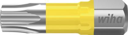 Produktbild Wiha 42303 Torx-Bit T 20 Molybdän-Vanadium-Stahl gehärtet 25 St. (Sechskant mit Plus Minus)