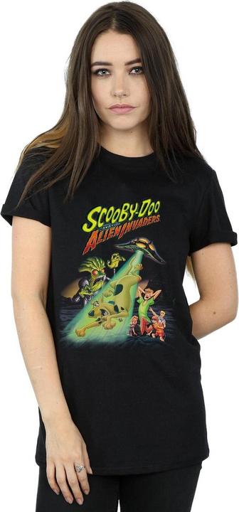 Immagine prodotto Scooby Doo And The Alien Invaders Maglietta Ampia Donna (3XL)