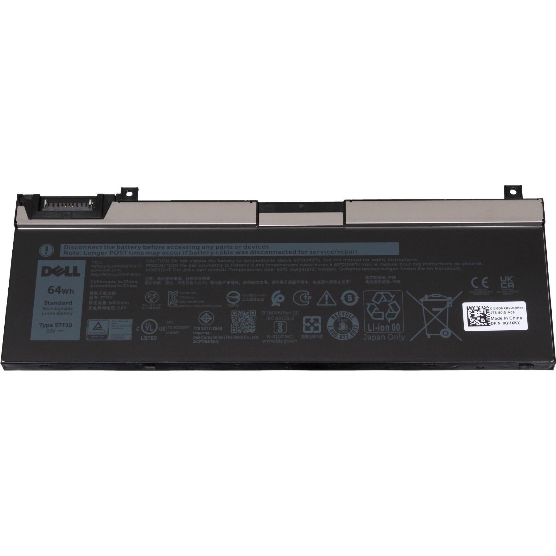 Dell RY3F9 (4 Zellen), Notebook Akku