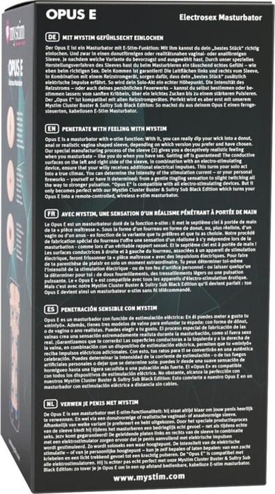 Image du produit Mystim E-masturbateur Opus