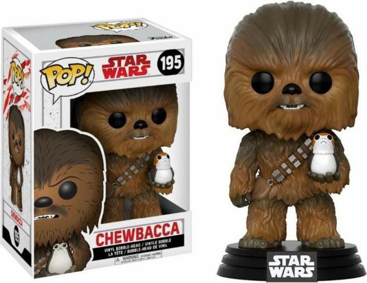 Produktbild Funko POP! Star Wars - Episode VIII: Chewbacca & Porg