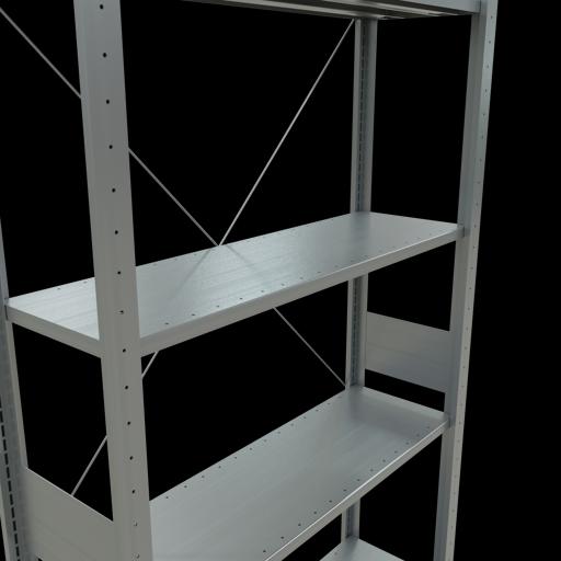 Immagine prodotto Schulte Lagertechnik MULTIplus150 sistema di scaffalatura di base senza bulloni con traversa