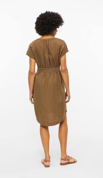 Actual product image s.Oliver Leinenmix-Kleid mit Eingrifftaschen (36)