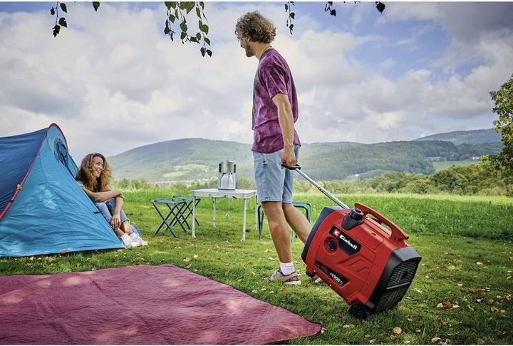 Actual product image Einhell 4152630 - Stromerzeuger TE-IG 1900 DF, Gas/Benzin, 1900 W (1800 W)