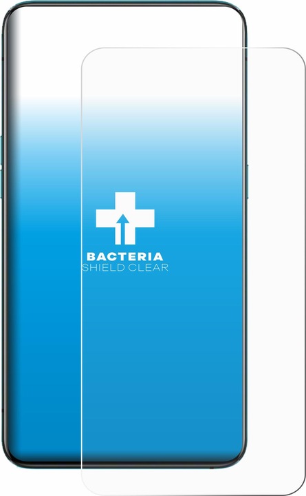 Produktbild upscreen Schutzfolie Displayschutz Displayschutzfolie Folie Klar antibakteriell (1 Stück, Oppo Reno 5G)