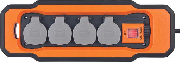 Brennenstuhl Stromverteiler (4 x, Typ 13)