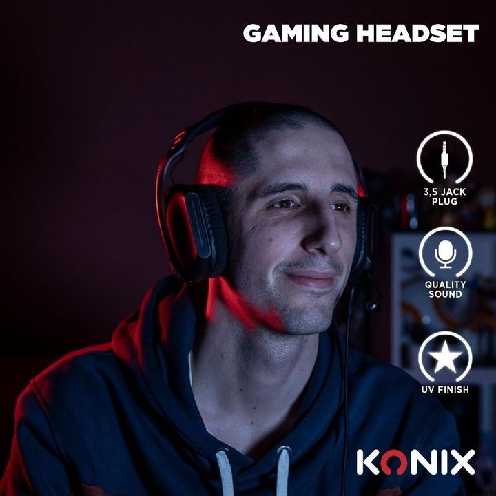 Image du produit Konix Casque gaming ultraléger Switch Skylite (Filaire)