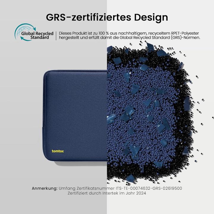 Produktbild tomtoc 360° Tablet Hülle für 11" (Apple iPad 2022 (10. Gen), Lenovo Tab M10, Microsoft Surface Go 2, Samsung Galaxy Tab A7, Samsung Galaxy Tab A8, Samsung Galaxy Tab S7, Samsung Galaxy Tab S8, Samsung Galaxy Tab S9)