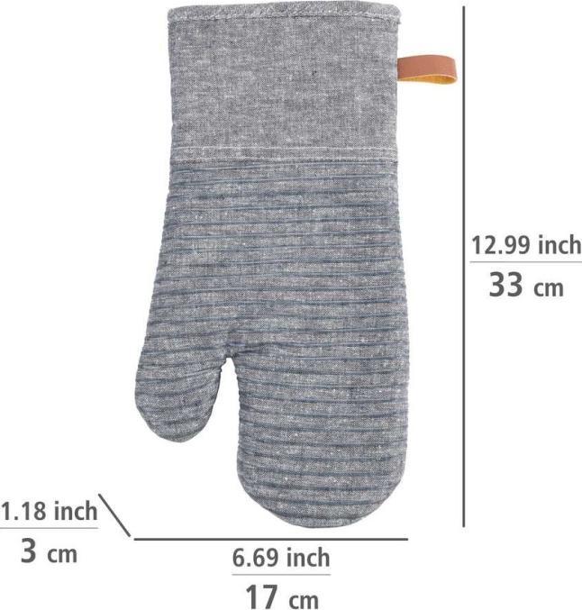 Produktbild Wenko Küchenhandschuh Ada Stripes (Baumwolle, Silikon)