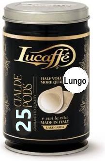 Produktbild Lucaffe Kaffeepads Mr. Exclusive 100% Arabica Lungo (25 Pads in Aludose) (25 x Port.)