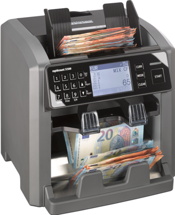 Produktbild ratiotec rapidcount X 500 (Geldscheinzähler)