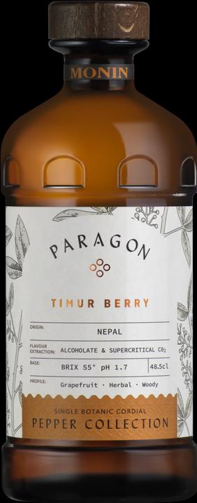 Actual product image Monin Syrup Paragon Timur Berry