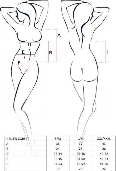 Produktbild Passion Strapshemd mit Spitzen-Cups plus Tanga (L, XL)