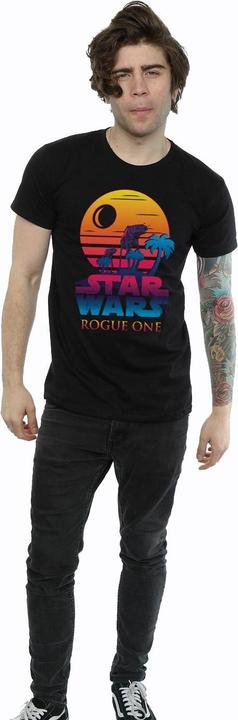 Immagine prodotto Star Wars Rogue One Logo Sunset Maglietta Uomo (M)