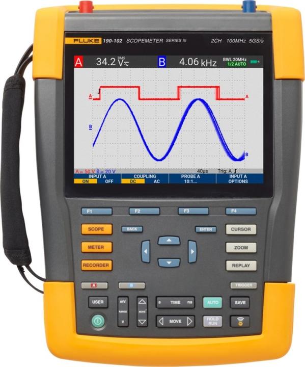 Fluke Messgerät ScopeMeter FLUKE-190-102-III
