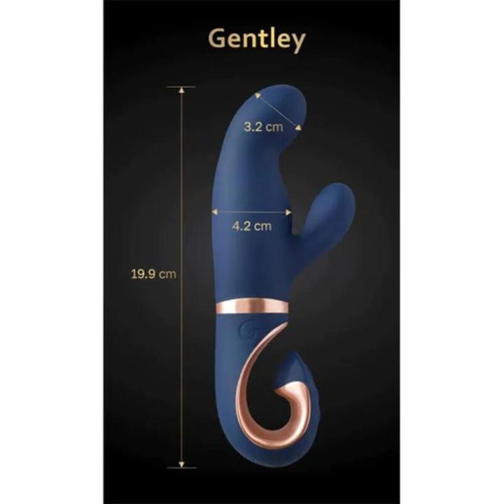 Actual product image Gvibe Soft G-Spot Vibe Caribbean Blue