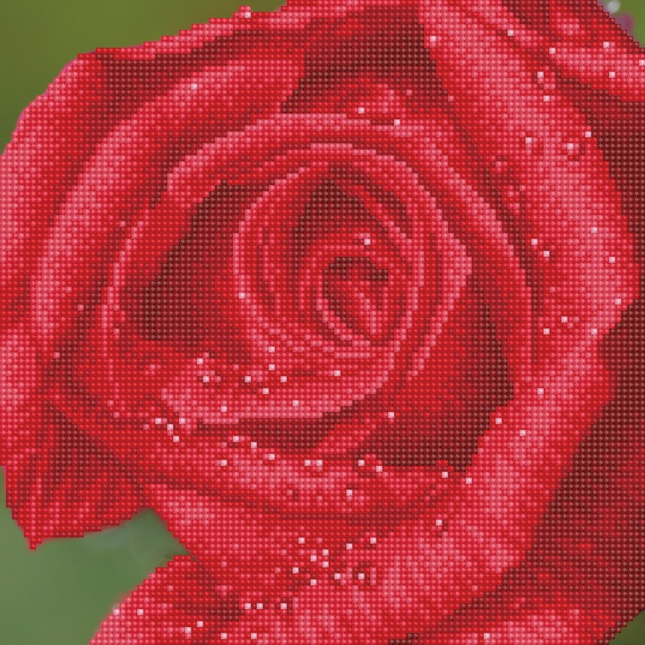 Actual product image Diamond Dotz Diamond Painting Rose