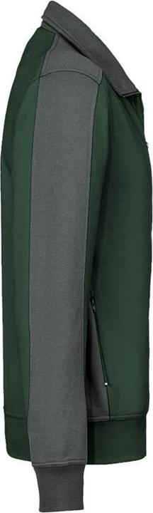 Produktbild Hakro Sweatjacke Contrast Perf tanne/anthrazit Gr.5XL (5XL)