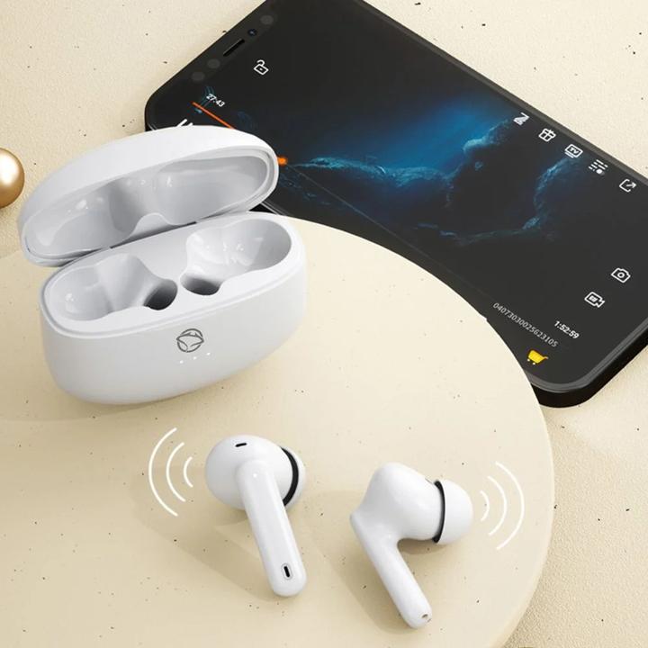 Image du produit Manta MTWS008W Rytmo Blanc (ANC, 6 h, Sans fil)