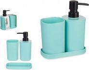 Produktbild Berilo Set 3 Stück Plastikbadewanne Minze