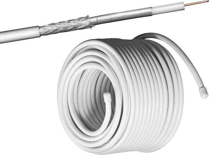Produktbild Goobay Koaxial-Antennenkabel auf Spule (100 dB, Mini-Spule)
