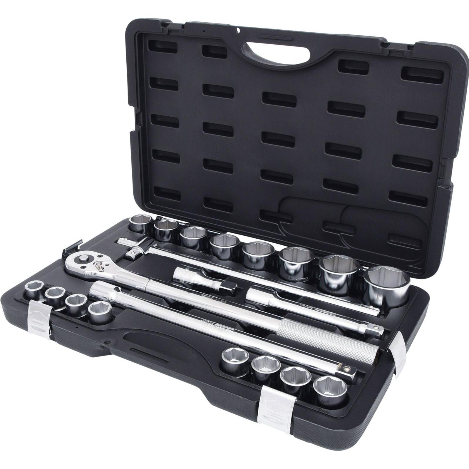 Thumbnail - KS Tools, Steckschlüssel + Stecknuss, Steckschlüssel- Satz (19 mm, 21 mm, 22 mm, 23 mm, 24 mm, 26 mm, 27 mm, 29 mm, 30 m...