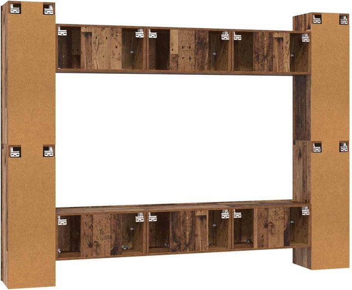 Produktbild vidaXL Wandaufbewahrung (30 x 30 x 90 cm)