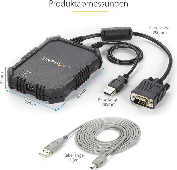 Actual product image StarTech Laptop To Server Kvm Console