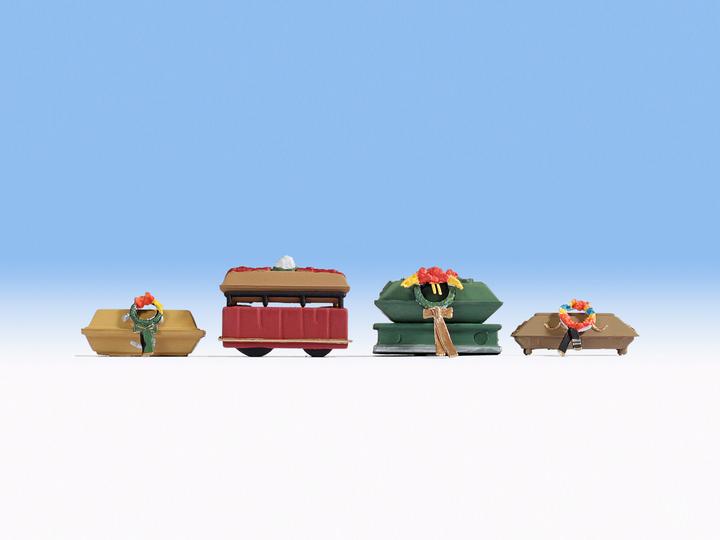 Actual product image Noch 14874 H0 funeral accessories