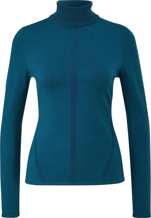 Produktbild Comma Strickpullover Rollkragenpullover aus Viskosemix (44)