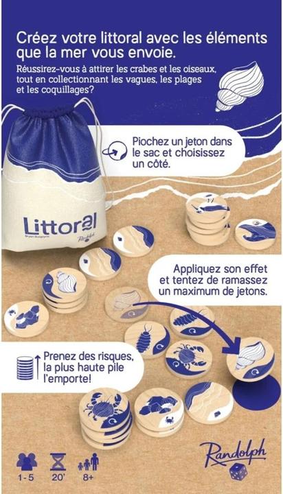 Immagine prodotto Gigamic Litorale (f) (Francese, 1 - 5 Giocatori)