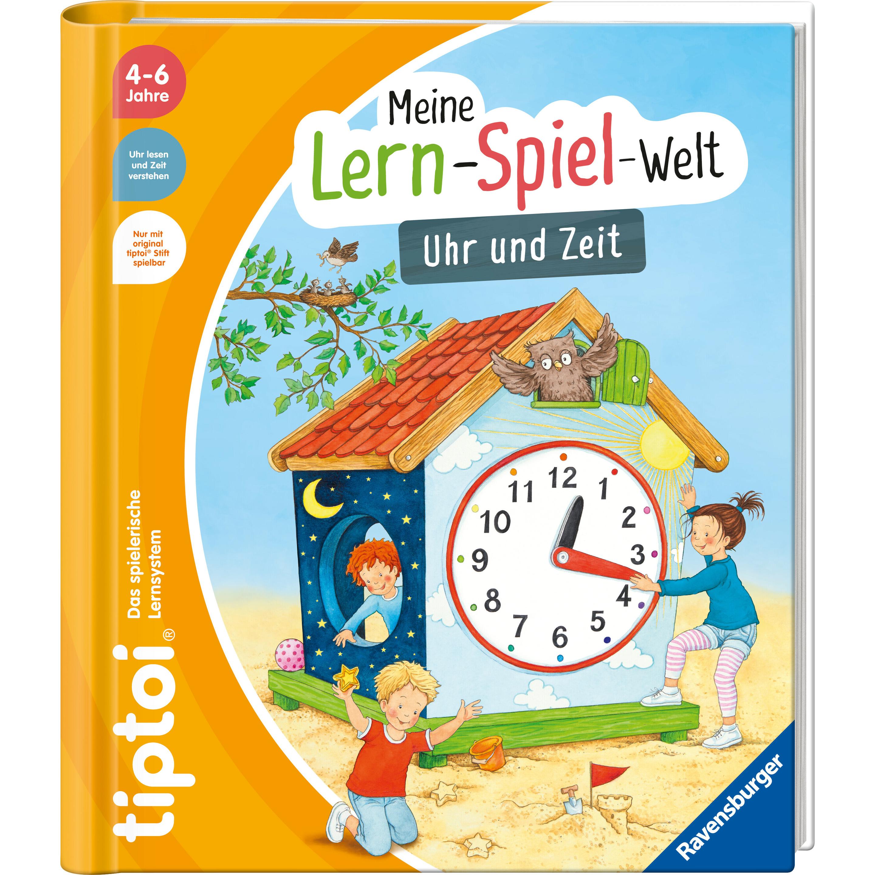 Meine Lern-Spiel-Welt: Uhr und Zeit, Kinderbücher von Silke Voigt, Heike Tober